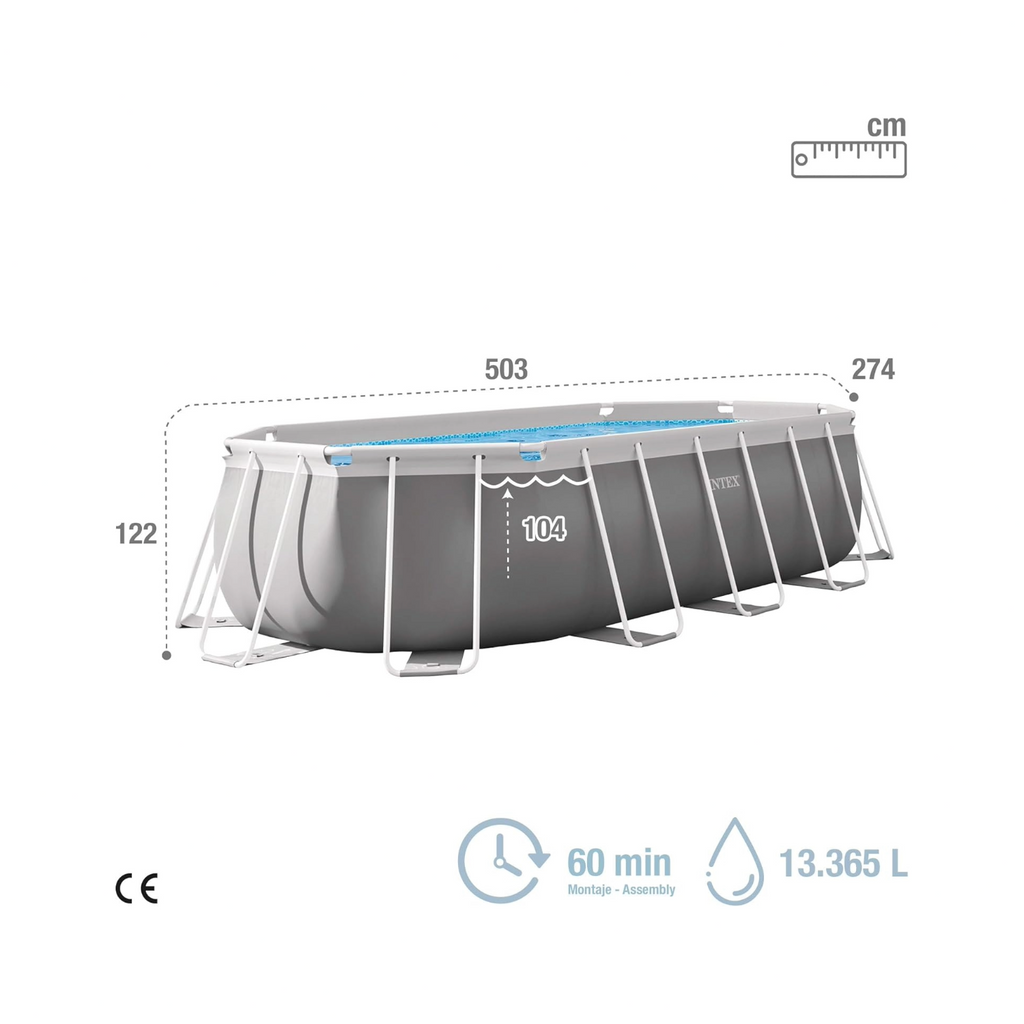 Piscine Prism Frame 6,10 x 3,05 x 1,22 m
