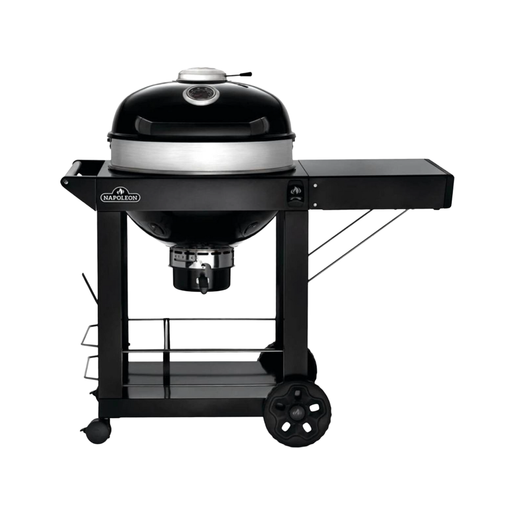 Barbecue charbon HEMERA Kettle PRO 57 cm sur chariot
