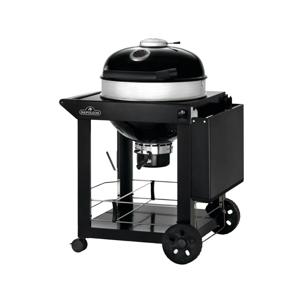 Barbecue charbon HEMERA Kettle PRO 57 cm sur chariot