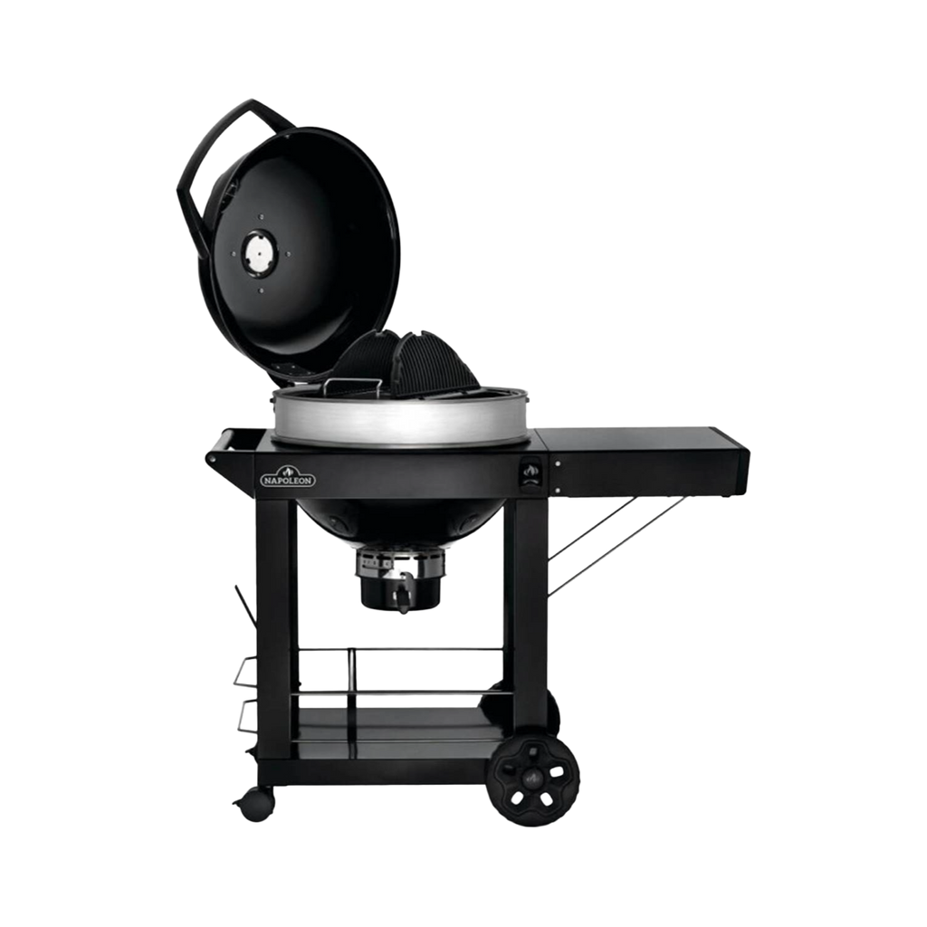 Barbecue charbon HEMERA Kettle PRO 57 cm sur chariot