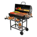 GrillForge Urban BBQ charbon XXL avec accessoires inclus