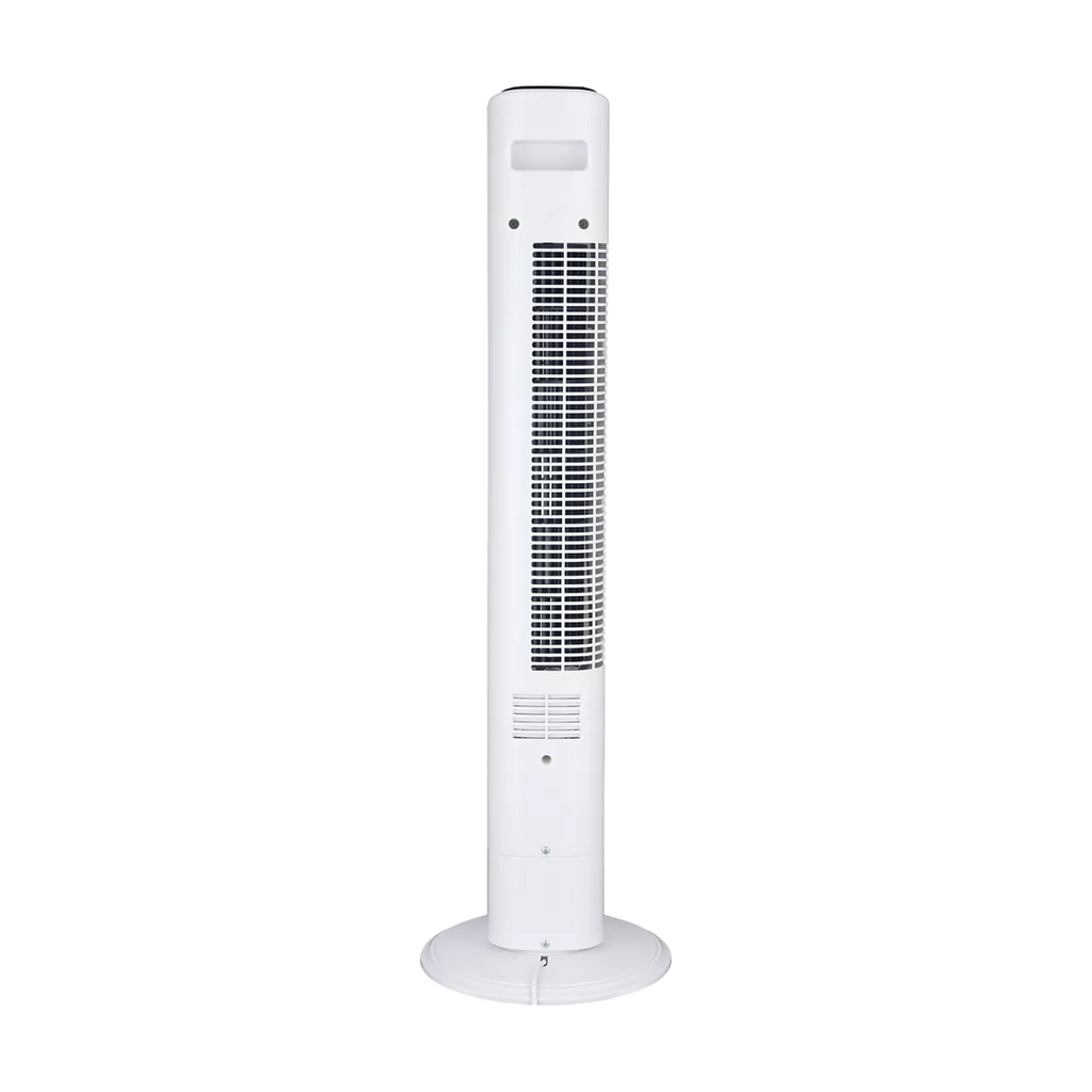 Ventilateur colonne blanc