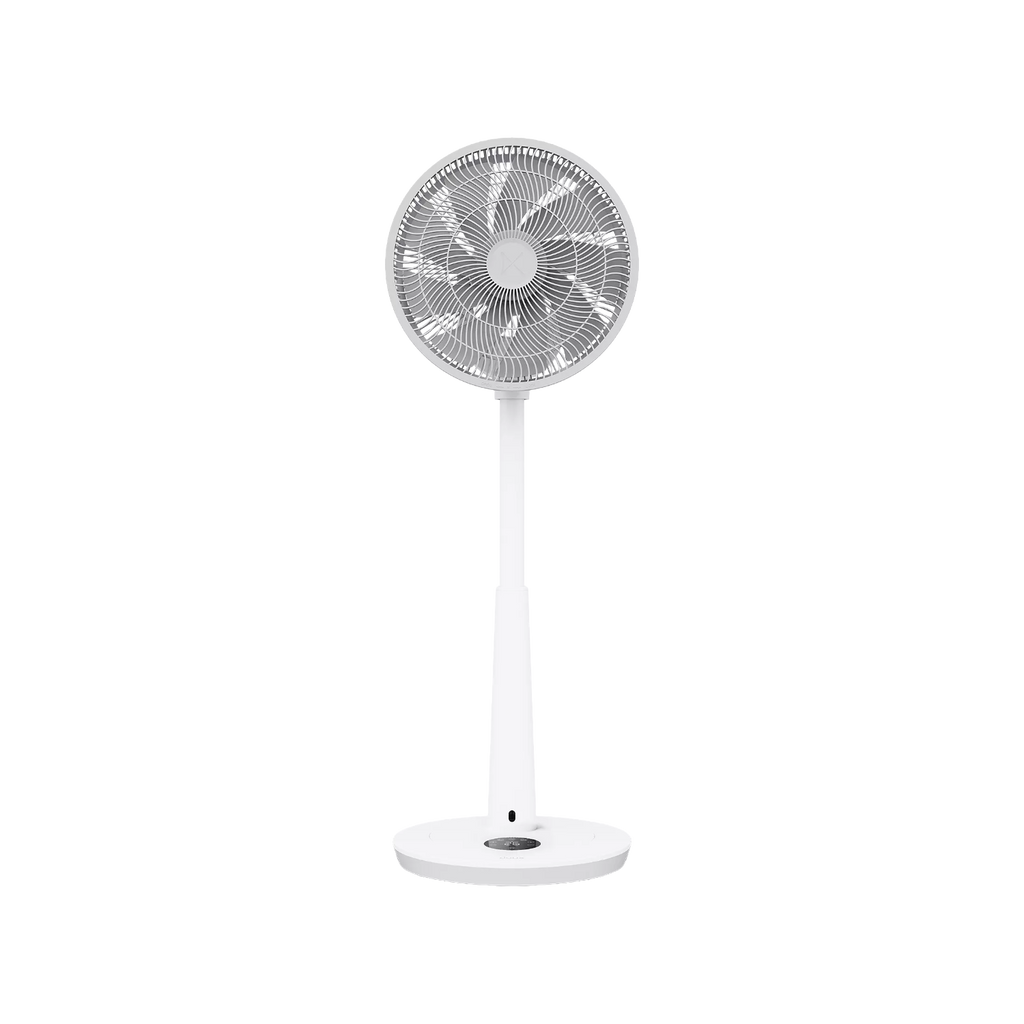 Ventilateur sur pied blanc silencieux