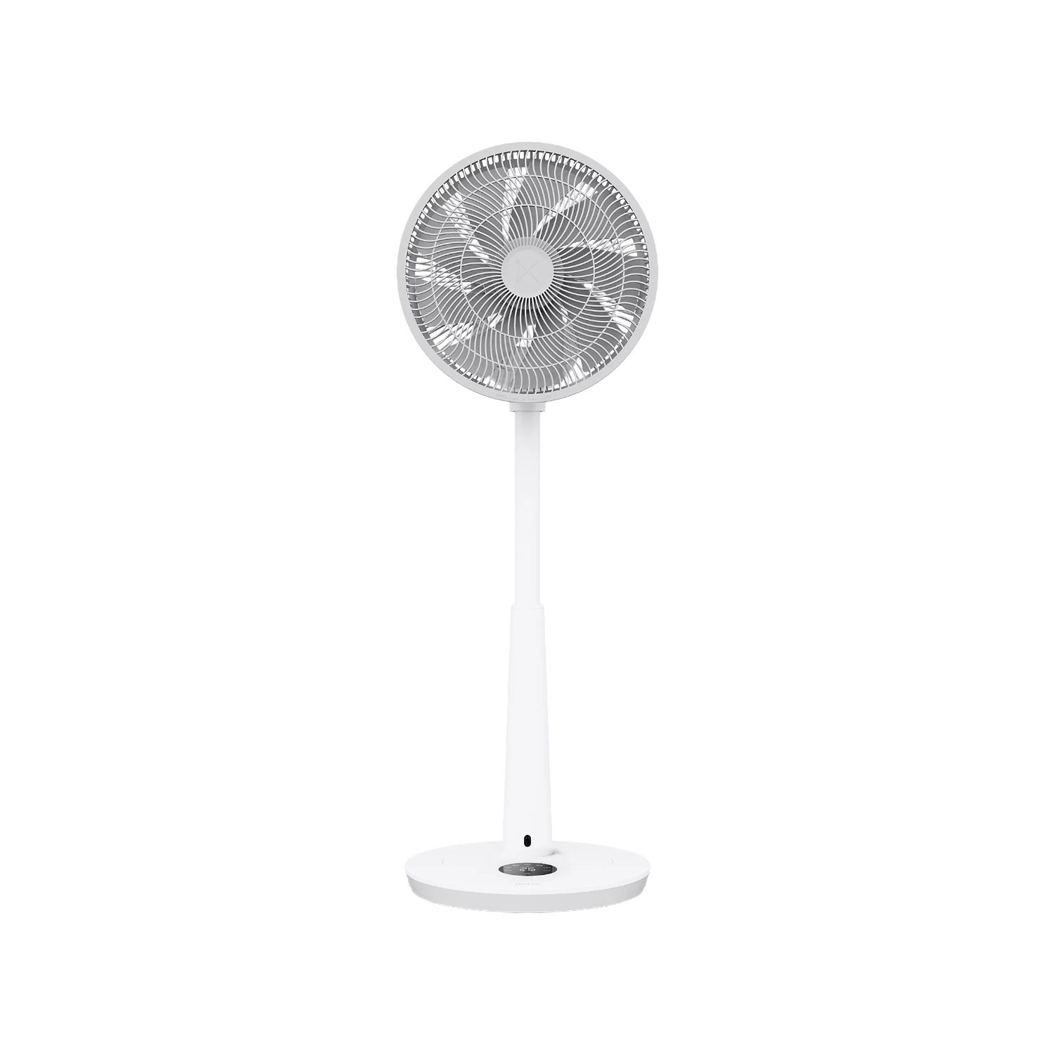 Ventilateur sur pied blanc silencieux