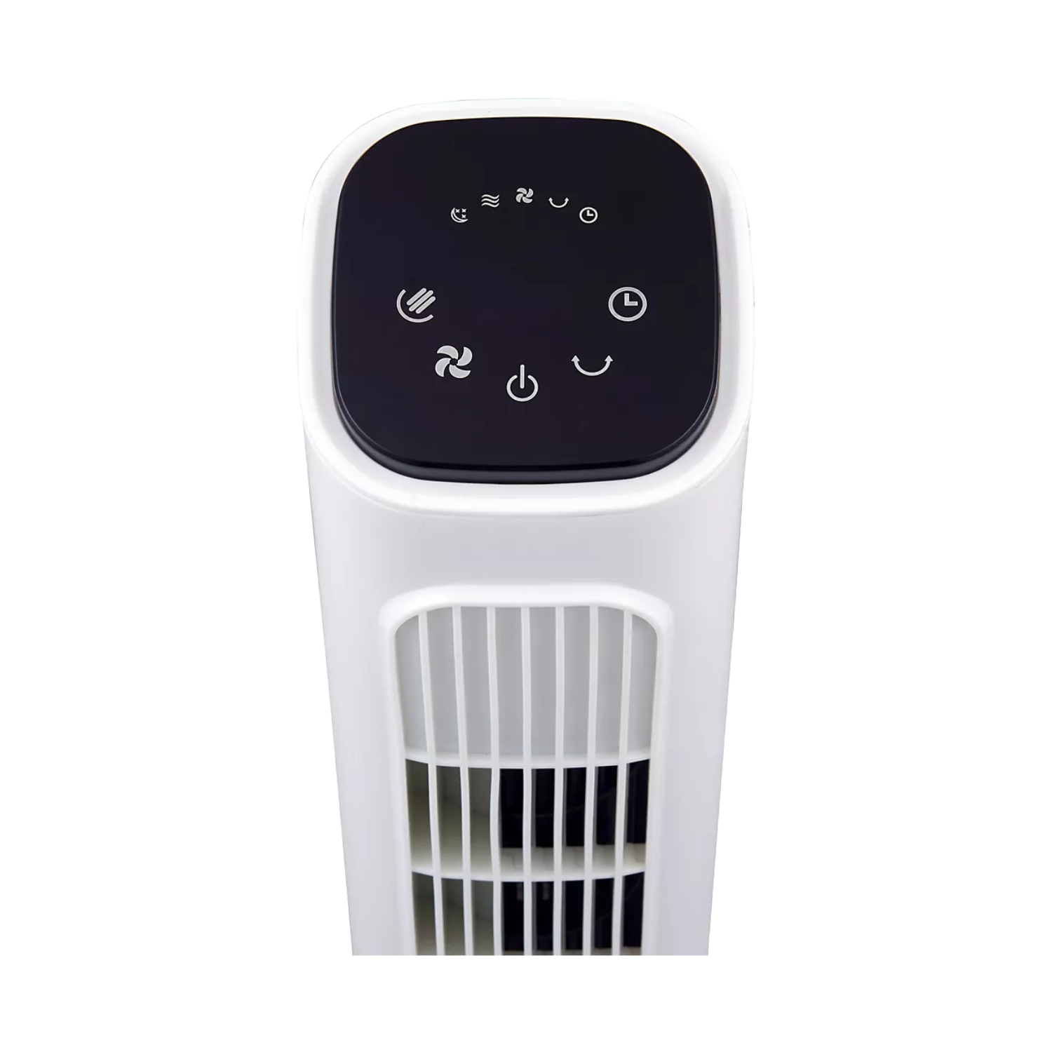 Ventilateur colonne blanc