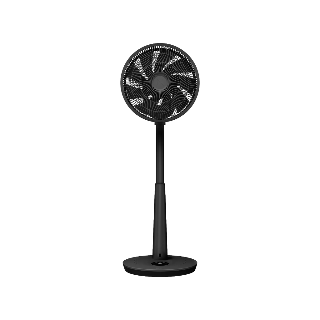 Ventilateur sur pied noir silencieux