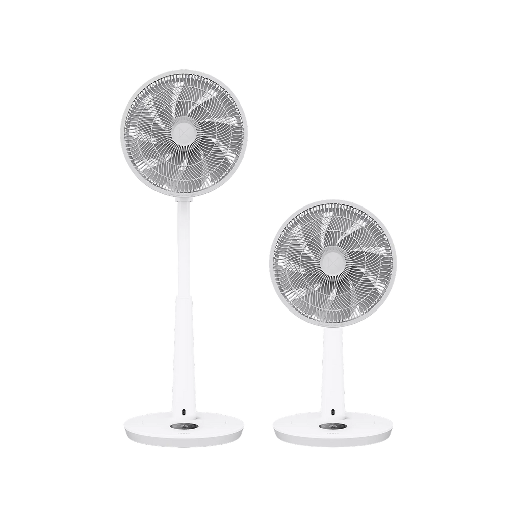 Ventilateur sur pied blanc silencieux