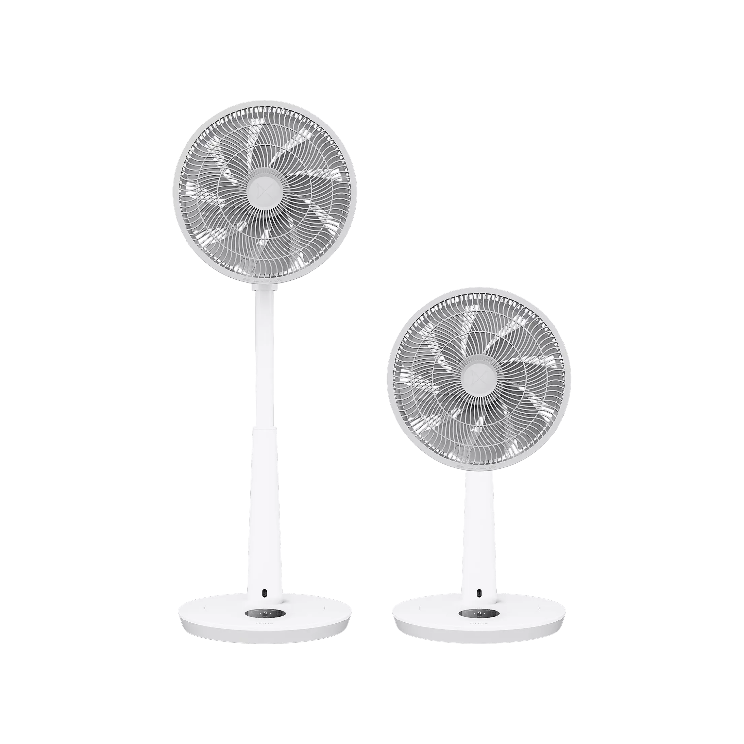 Ventilateur sur pied blanc silencieux