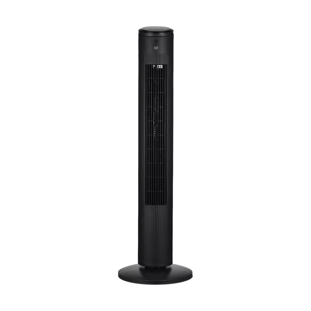 Ventilateur colonne noir