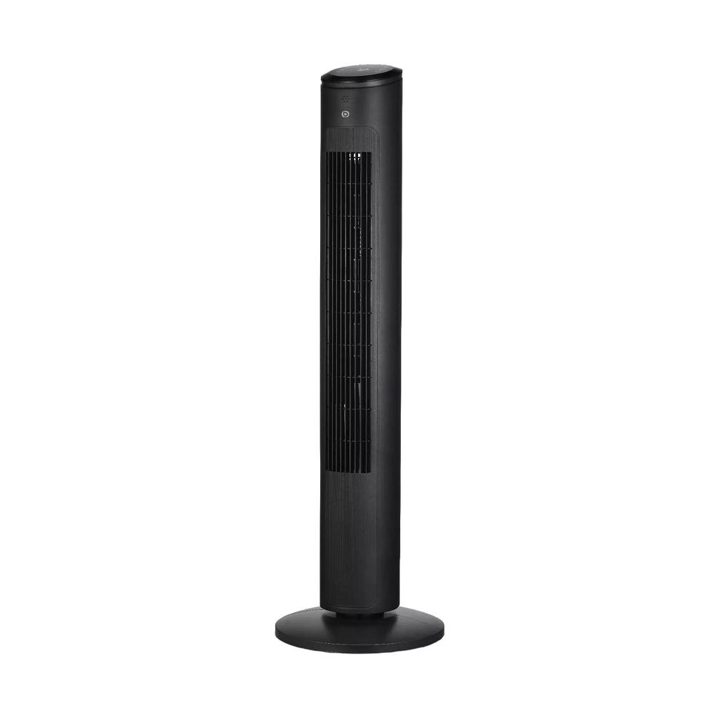 Ventilateur colonne noir