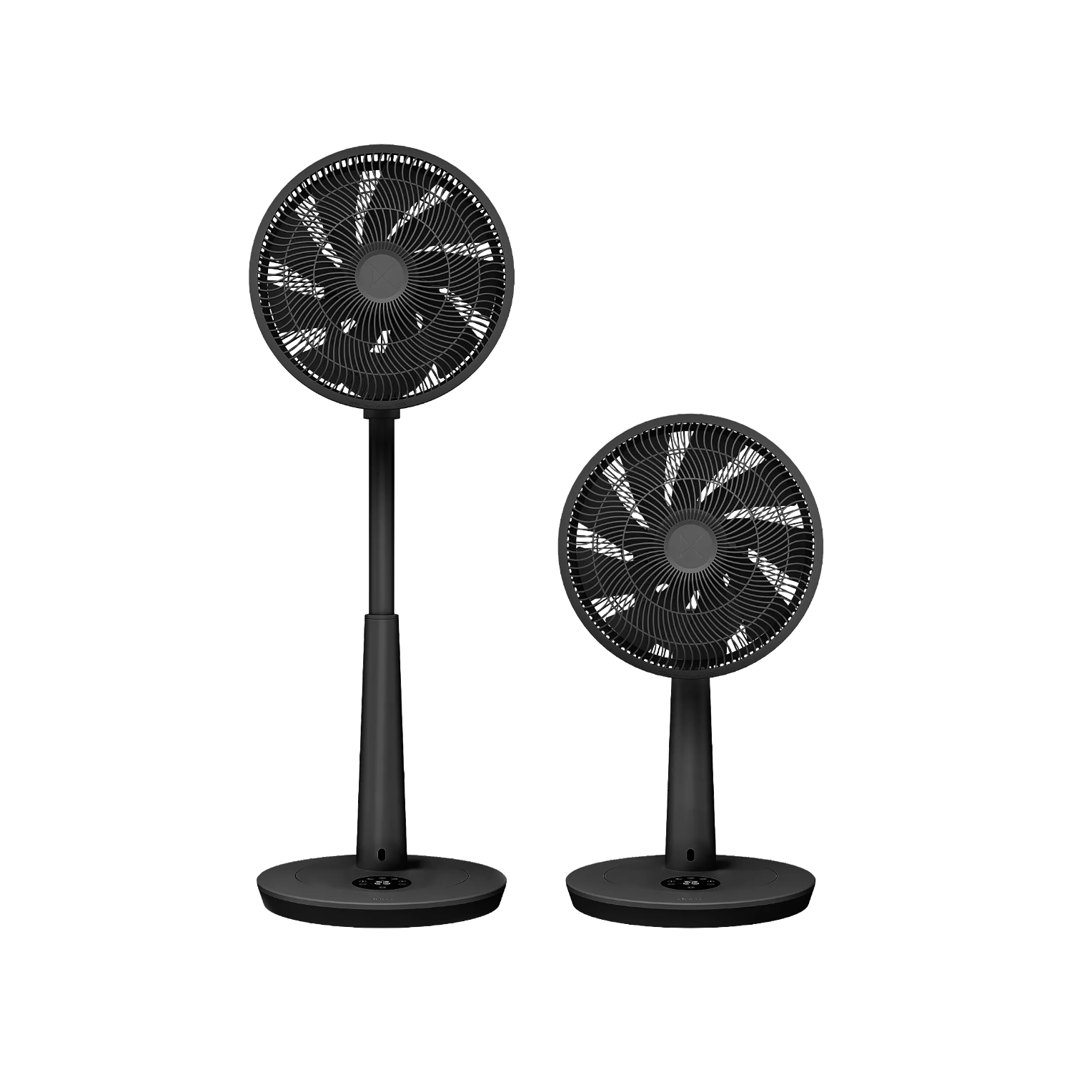 Ventilateur sur pied noir silencieux