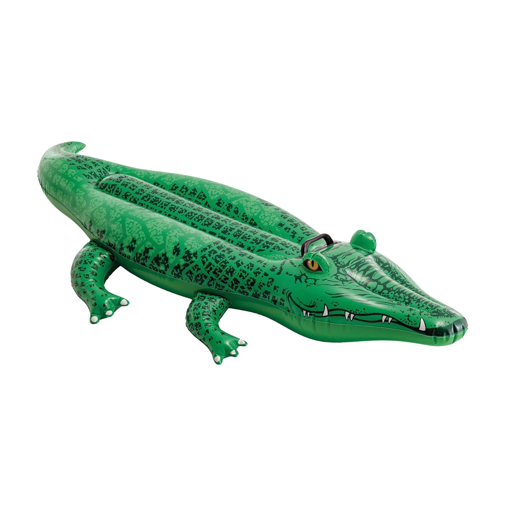 Crocodile à chevaucher 168 x 86 cm