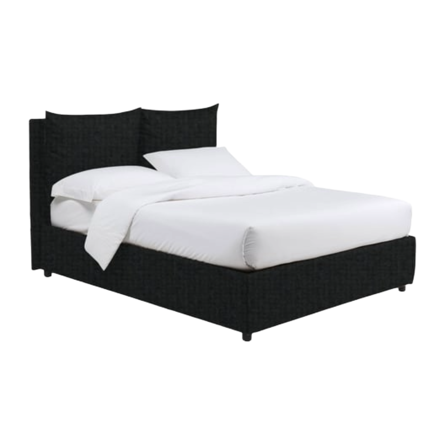 Lit simple DMORA Riesi 160 × 190 cm Noir