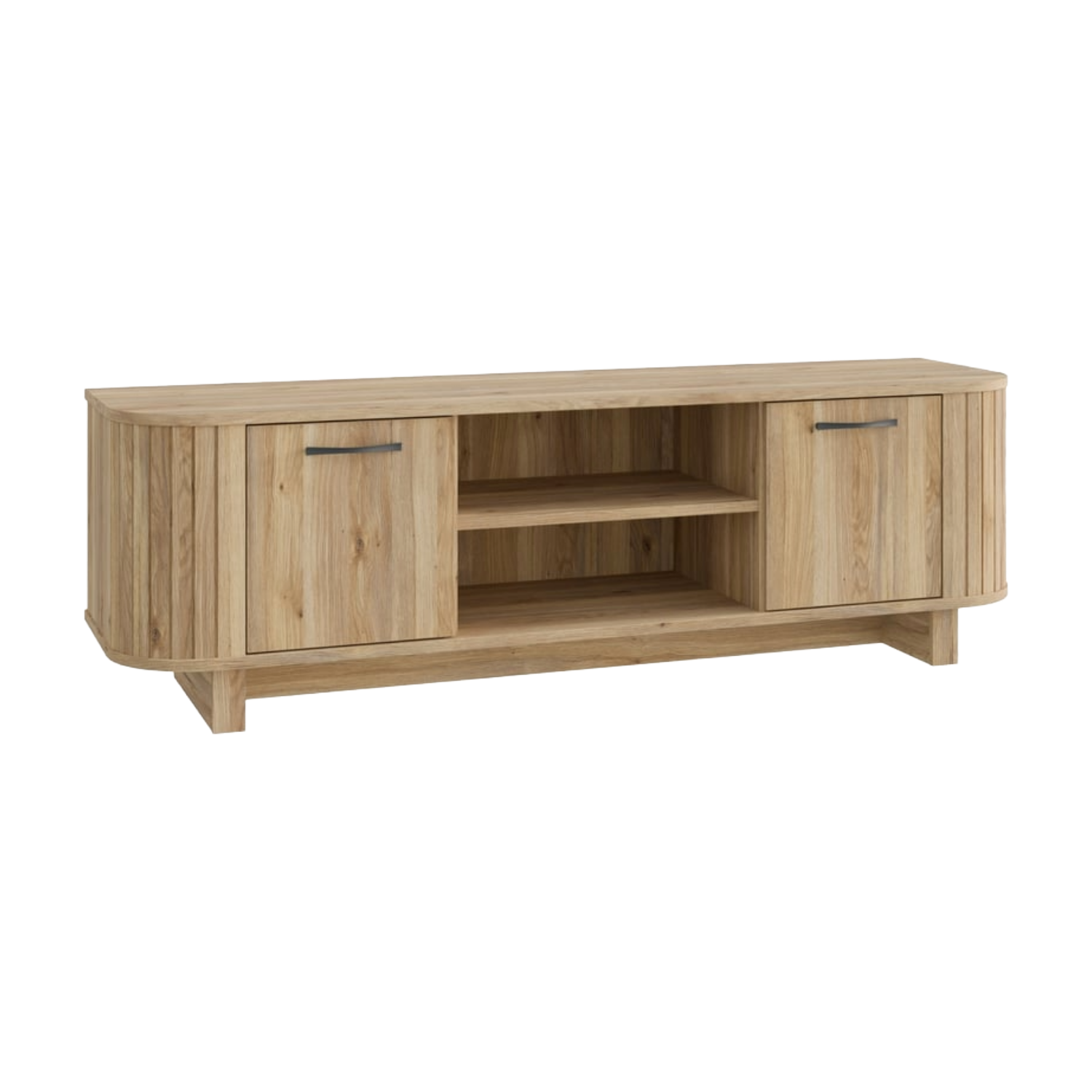 Meuble TV ALTERA 190,2 cm Imitation Chêne Mauvella