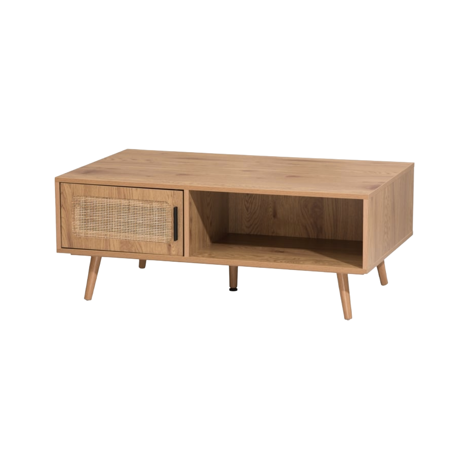 Table basse rectangulaire SAHARA 100 cm Bois clair