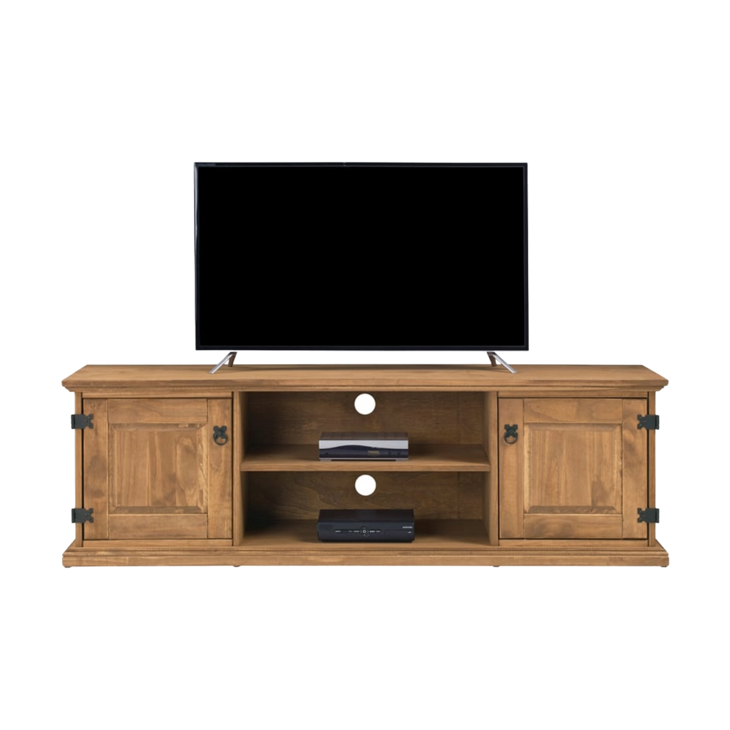 Meuble TV EL PATIO 160 cm en Pin Massif