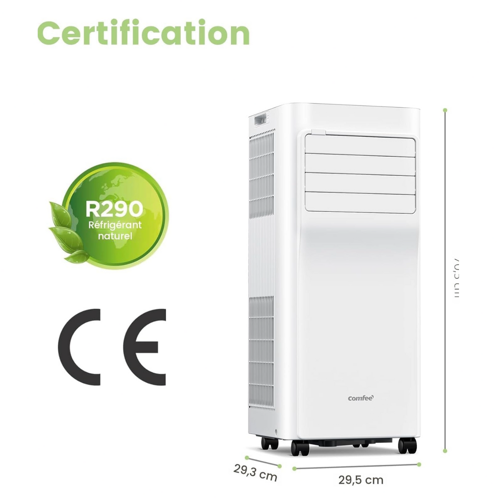 Climatiseur mobile 9 000 BTU