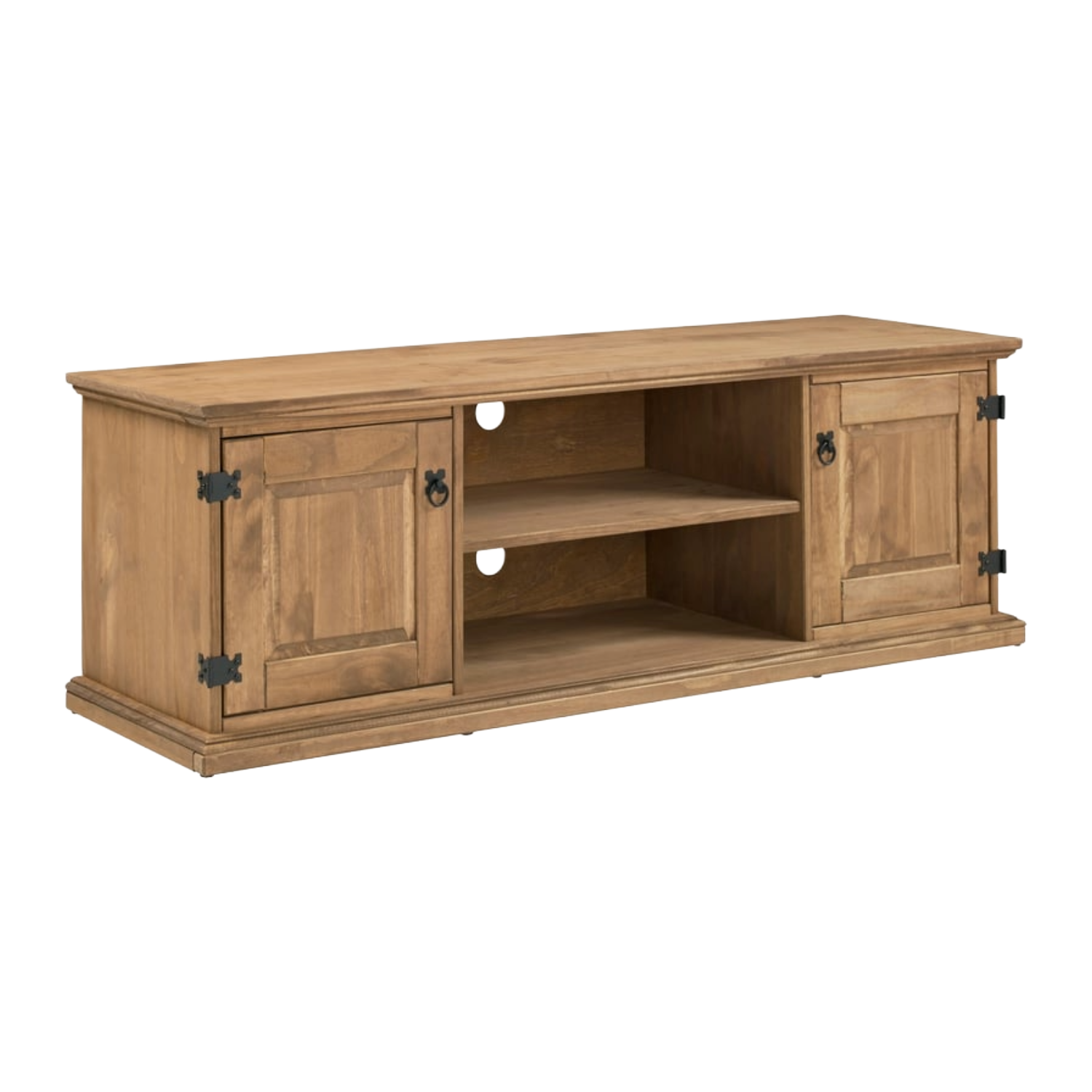 Meuble TV EL PATIO 160 cm en Pin Massif
