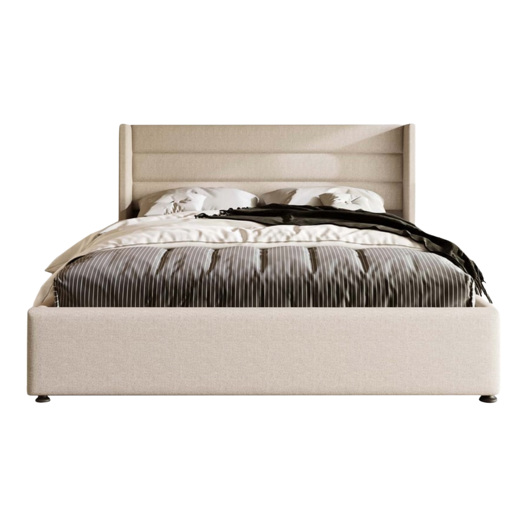 Lit coffre MODERNLUXE 180 × 200 cm Beige