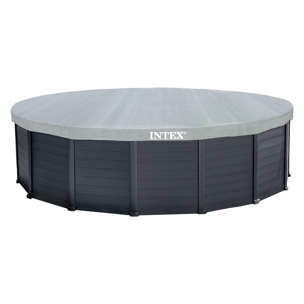 Kit Piscine Hors-Sol Graphite INTEX Ø 4,78 x H 1,24 m – Kit Complet