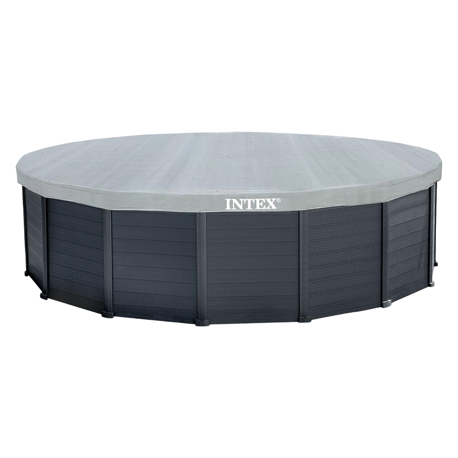 Kit Piscine Hors-Sol Graphite INTEX Ø 4,78 x H 1,24 m – Kit Complet
