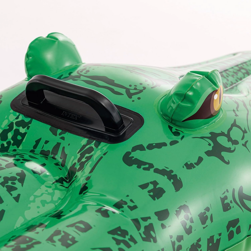 Crocodile à chevaucher 168 x 86 cm