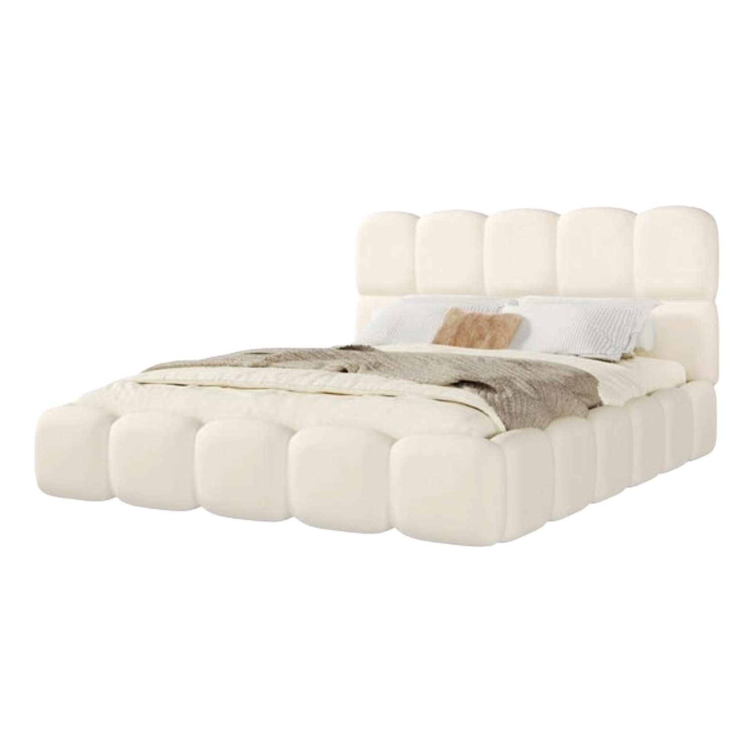 Lit 2 places MODERNLUXE 180 × 200 cm Beige