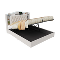 Lit 2 places 160 × 190 cm Beige