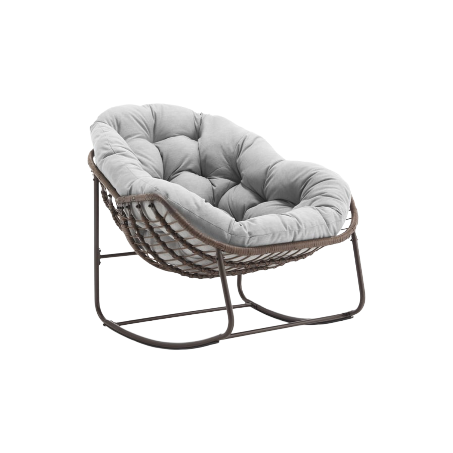Fauteuil fixe WISHDOR gris