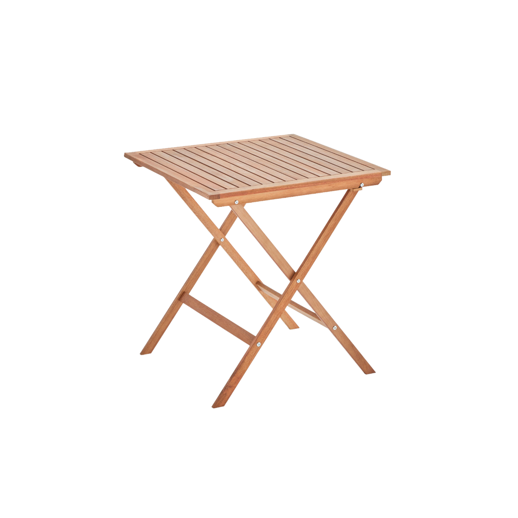 Ensemble de jardin pliant en bois
