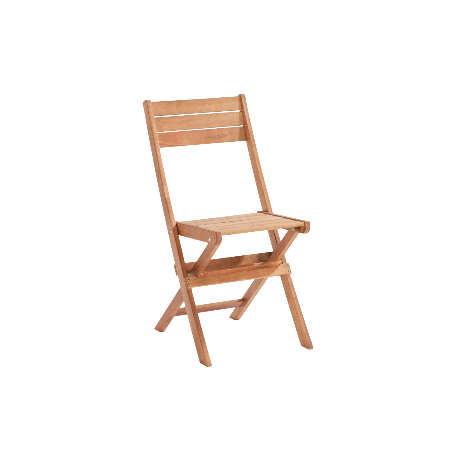 Ensemble de jardin pliant en bois