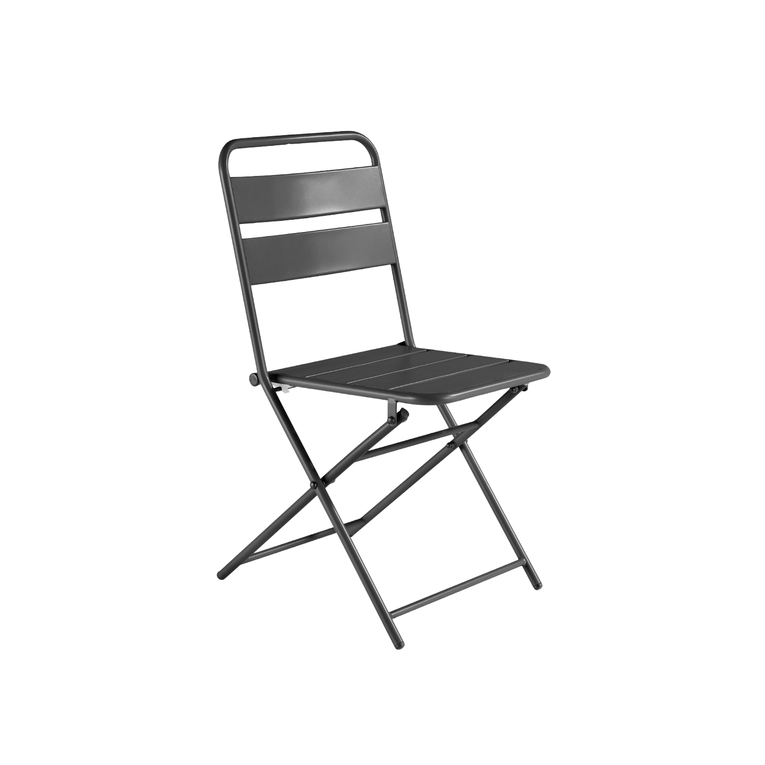 Ensemble bistrot pliant en métal