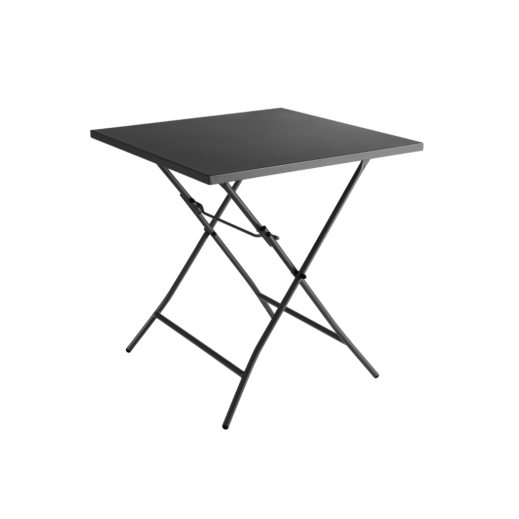 Ensemble bistrot pliant en métal