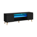 Meuble TV HAVENLYHOME 120 cm Noir