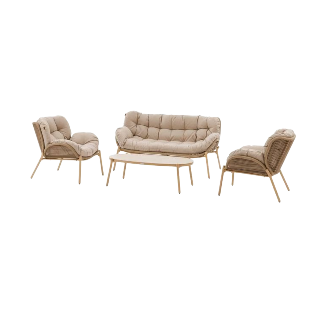 Salon de jardin MELOANE Beige