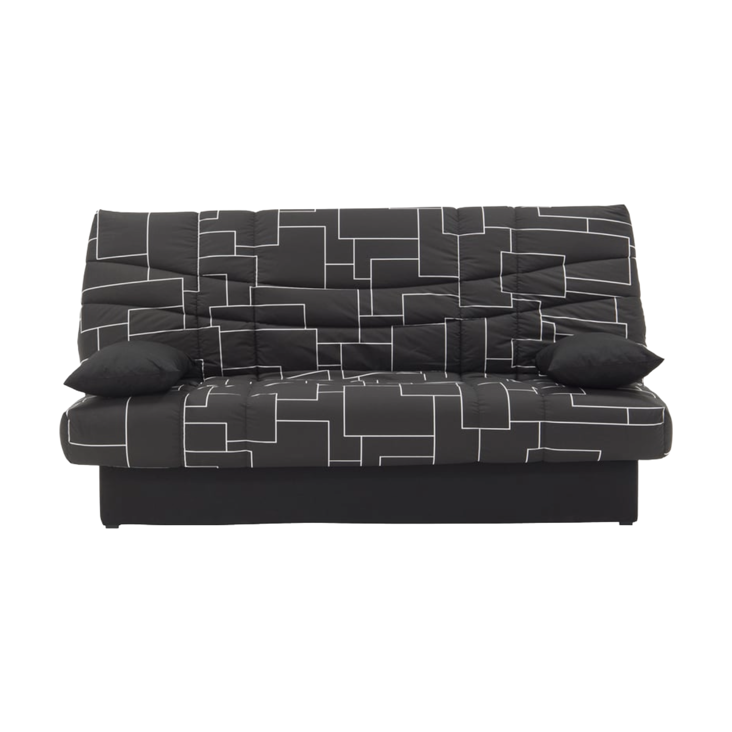 Banquette lit clic-clac PORTO Noir