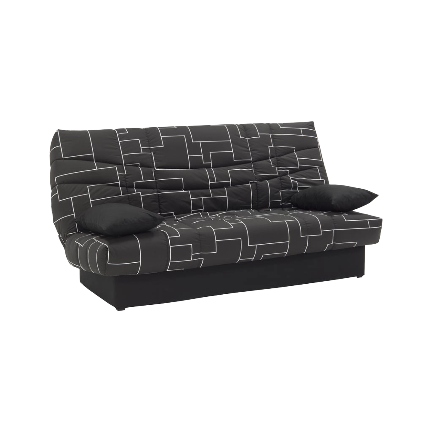 Banquette lit clic-clac PORTO Noir