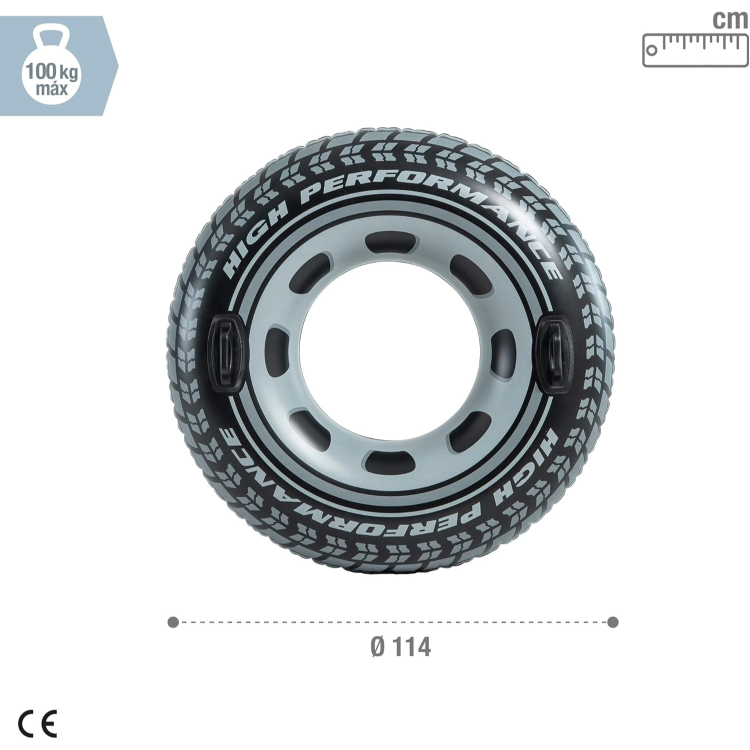 Bouée Gonflable Truck Tire 114 cm