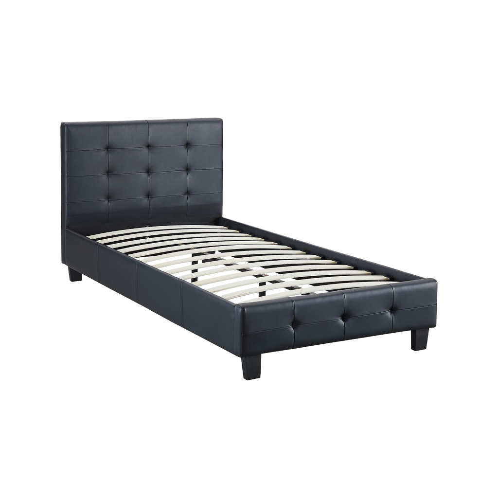 Lit simple REVE 90 × 190 cm Noir