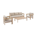 Salon de jardin ORYNA Beige / Honey