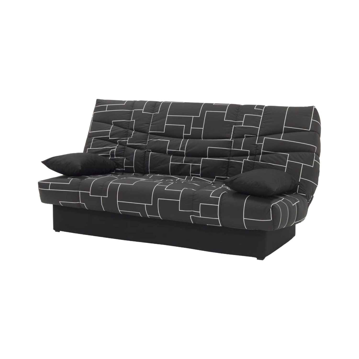 Banquette lit clic-clac PORTO Noir