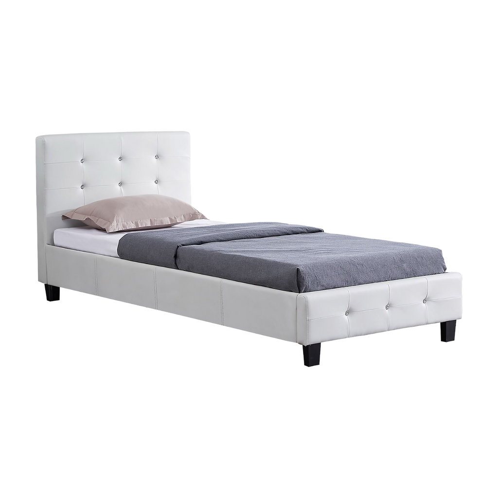 Lit simple TICO 90 × 190 cm Blanc