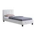 Lit simple TICO 90 × 190 cm Blanc
