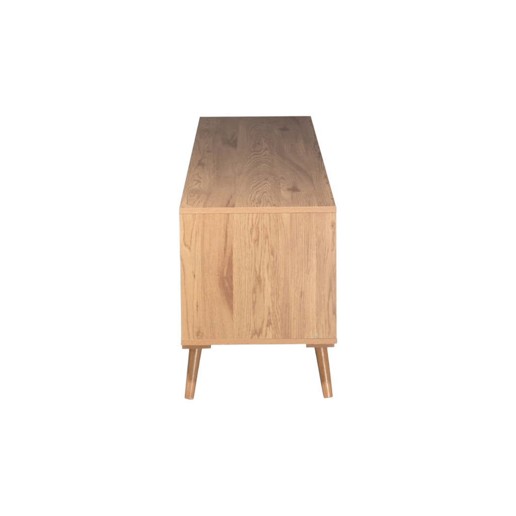 Meuble TV SAHARA 140 cm Bois clair