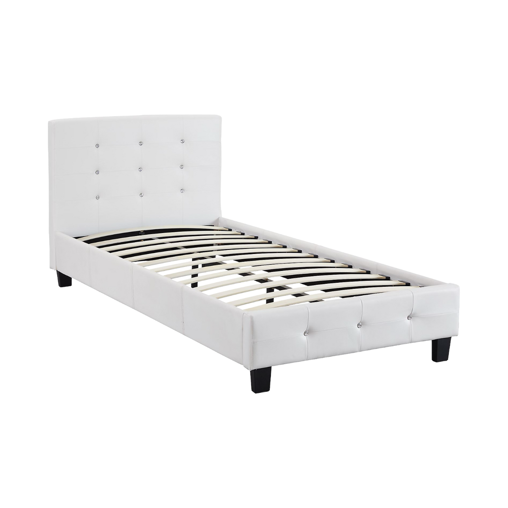 Lit simple TICO 90 × 190 cm Blanc