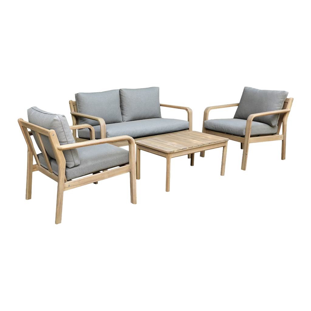 Salon bas de jardin Riveo 4 personnes