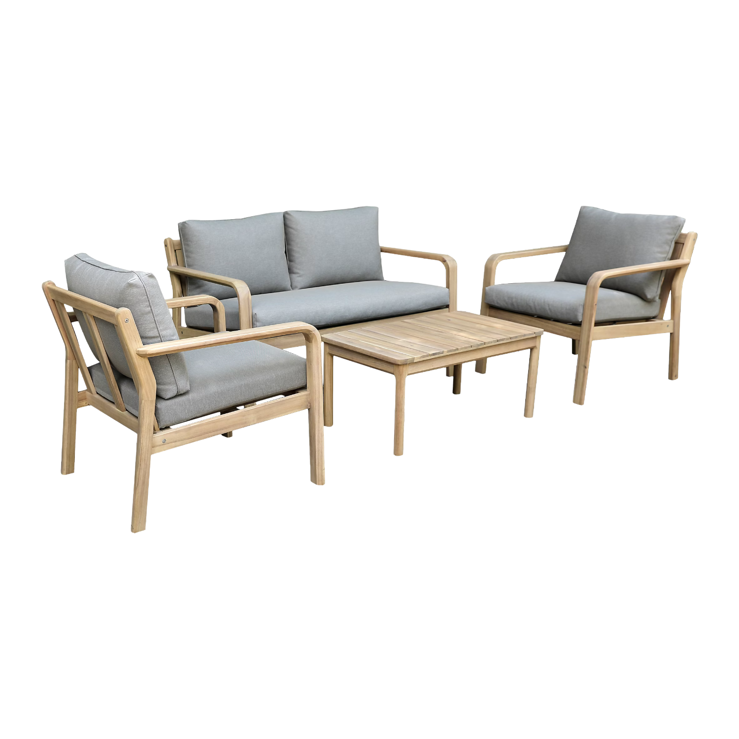 Salon bas de jardin Riveo 4 personnes